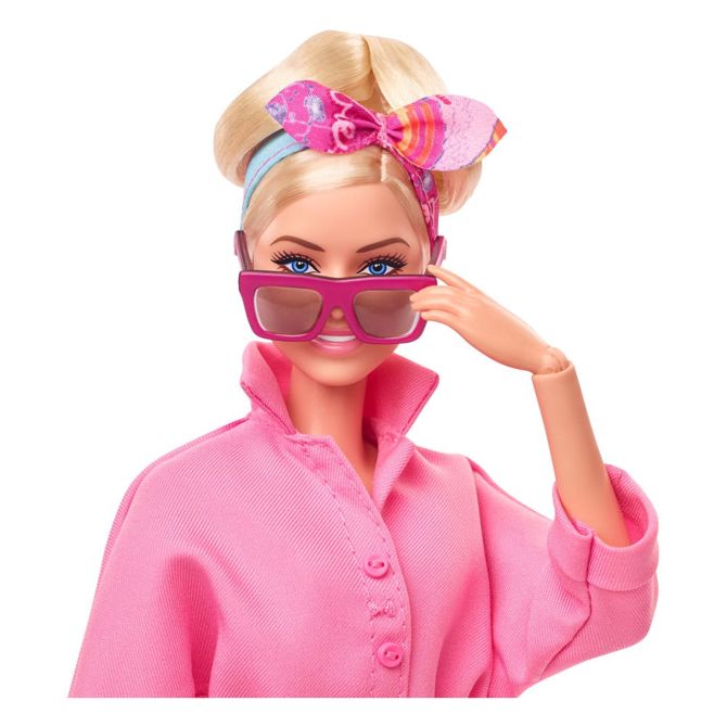 Barbie The Movie - Margot Robbie kot Barbie: lutka v roza kombinezonu (HRF29) 3