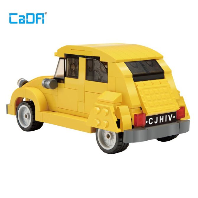 Avtomobil CaDa Citroën 2CV Spaček, model C55021W, 298 kosov, 1:24 merilo, uradno licenciran model 3