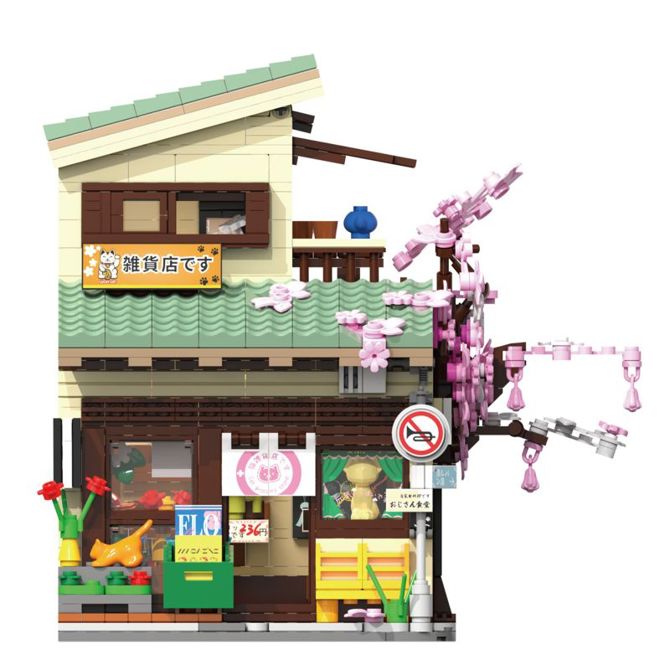 Set CaDA Kitty’s trgovina C66015W, 921 kosov, USB osvetlitev, modularna konstrukcija 4