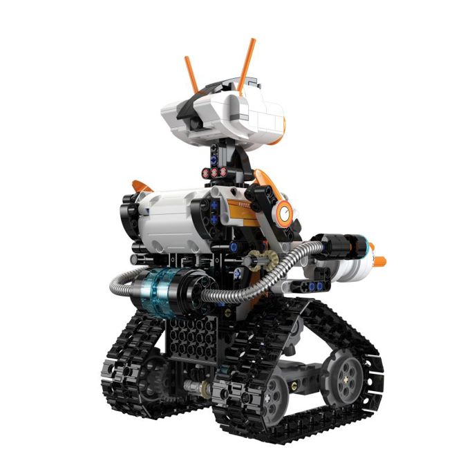 Model iz kock CaDA Z-BOT Code Robot C83002W, 462 kosov, RC + APP upravljanje, LED osvetlitev, programiranje 2