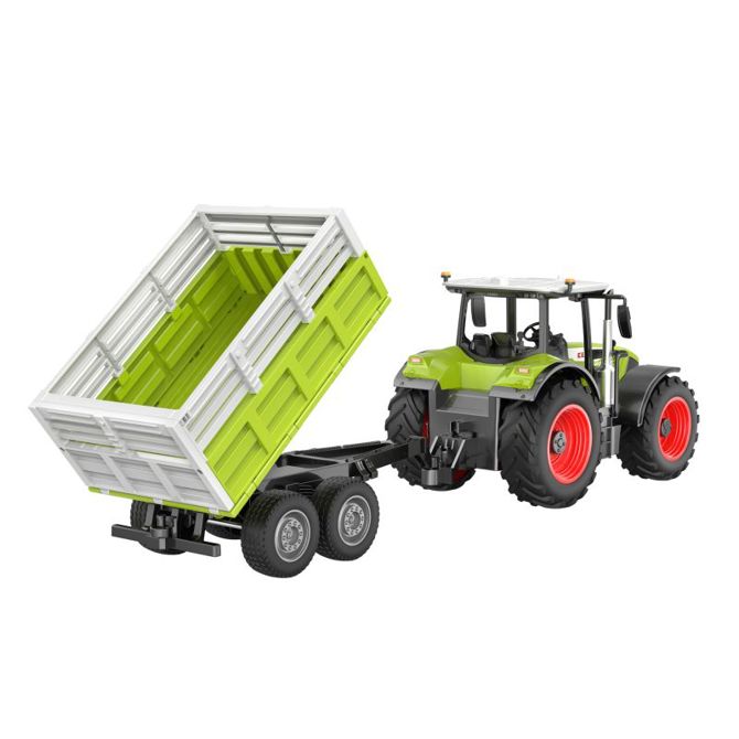 Traktor na daljinsko vodenje Double E E685-003 Claas Arion 660 s prikolico, 1:24, 2.4 GHz, LED osvetlitev, 3.6 V baterija 2