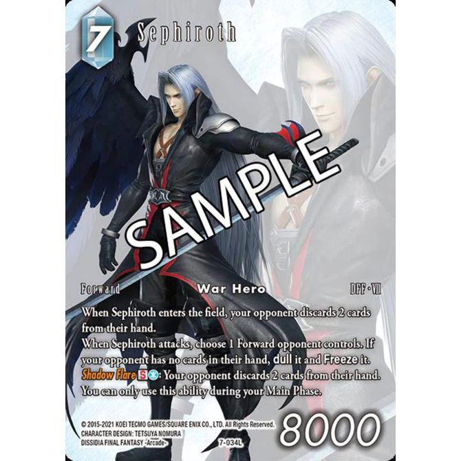 Igralne karte Final Fantasy TCG Multiplayer Challenge Boss Deck Chaos, angleška različica 3