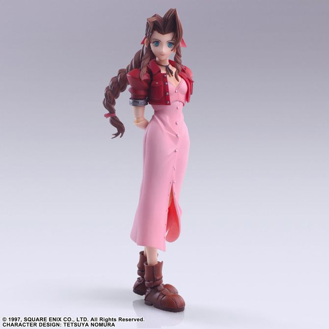FINAL FANTASY VII BRING ARTS ACTION FIGURE AERITH GAINSBOROUGH DIGITAL PLUS EDITION 2