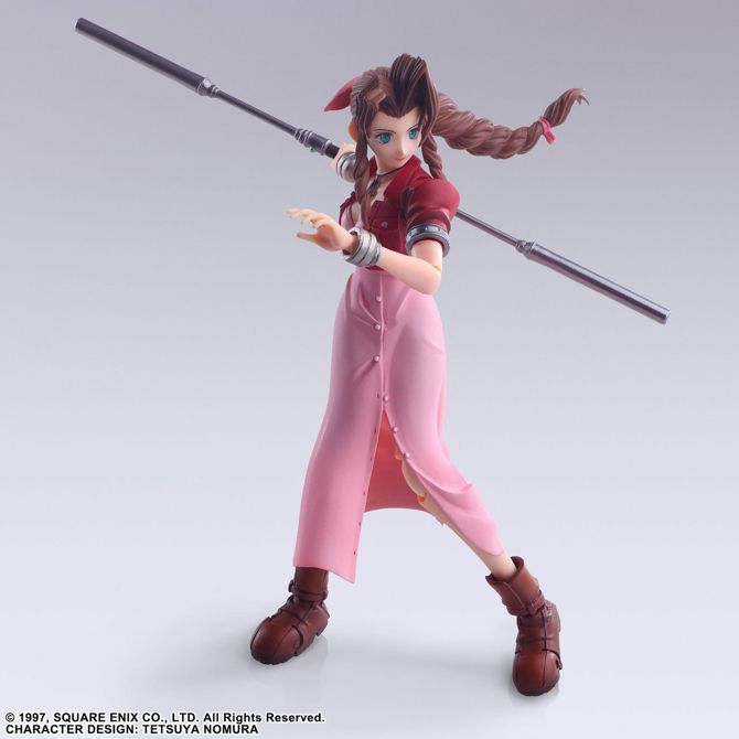 FINAL FANTASY VII BRING ARTS ACTION FIGURE AERITH GAINSBOROUGH DIGITAL PLUS EDITION 4