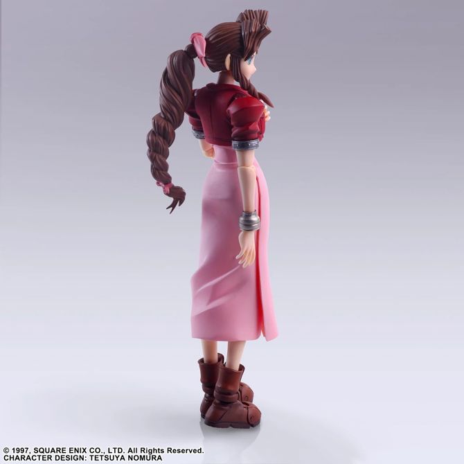 FINAL FANTASY VII BRING ARTS ACTION FIGURE AERITH GAINSBOROUGH DIGITAL PLUS EDITION 5