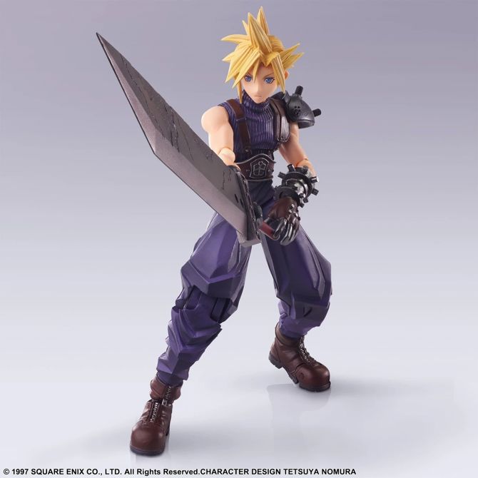 FINAL FANTASY VII BRING ARTS ACTION FIGURE - CLOUD STRIFE DIGITAL PLUS EDITION 3
