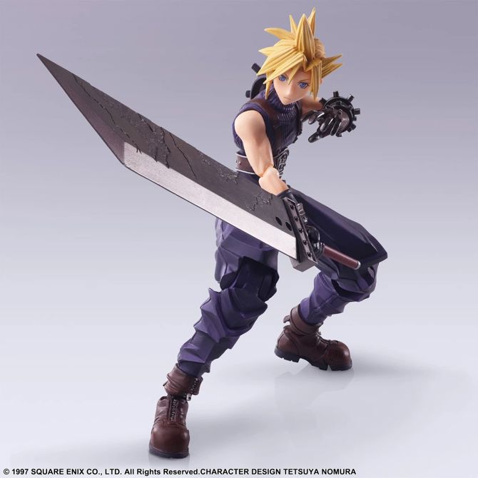 FINAL FANTASY VII BRING ARTS ACTION FIGURE - CLOUD STRIFE DIGITAL PLUS EDITION 4