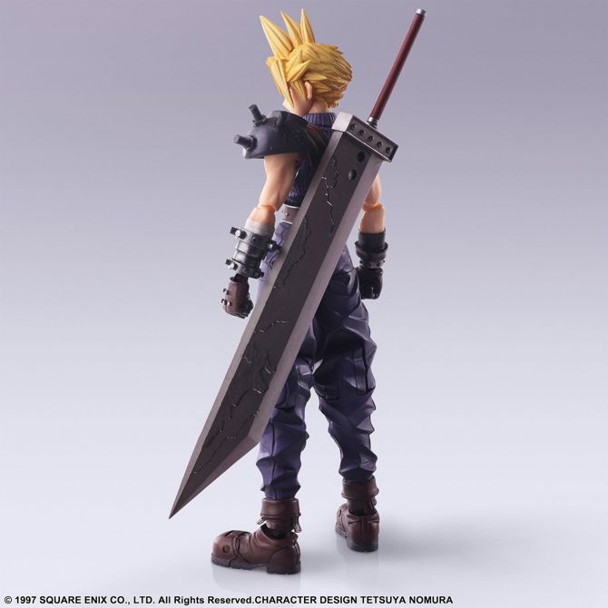FINAL FANTASY VII BRING ARTS ACTION FIGURE - CLOUD STRIFE DIGITAL PLUS EDITION 5