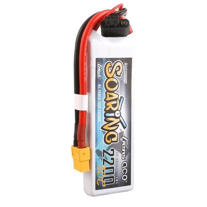 Baterija Gens Ace G-Tech Soaring 2200mAh 7,4V 30C 2S1P XT60 4