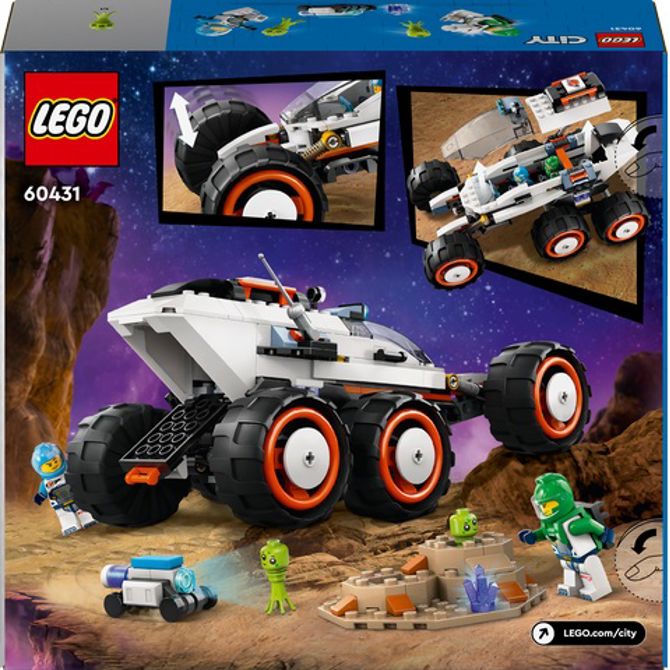 Kocke Lego® City: Raziskovalni rover in vesoljsko življenje (60431) 2