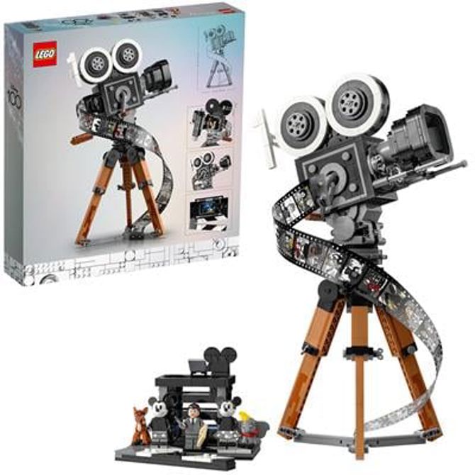 Kocke Lego Disney: Kamera - poklon Waltu Disneyju (43230), 811 kock, od 18. let 2