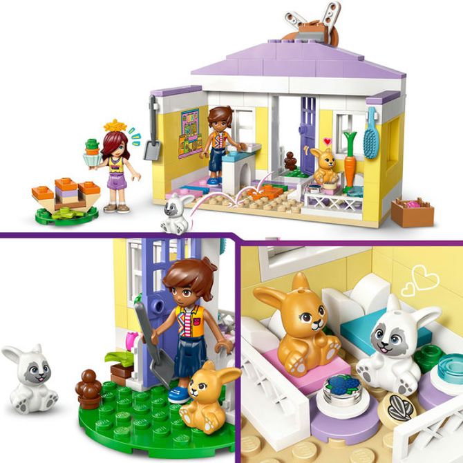 Kocke Lego Friends Zajčji hotel v mestu Heartlake, 161 kock, od 5. let (42679) 3
