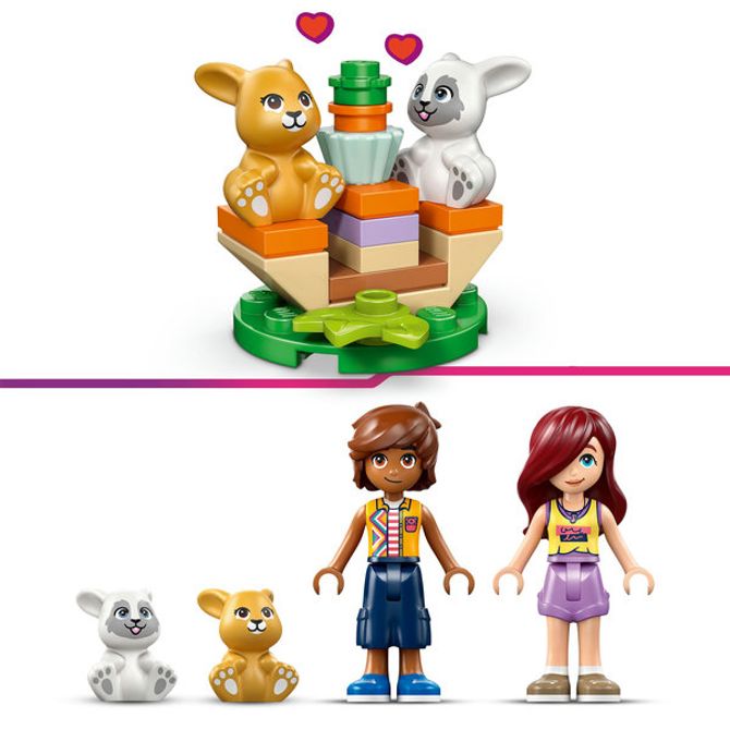 Kocke Lego Friends Zajčji hotel v mestu Heartlake, 161 kock, od 5. let (42679) 4
