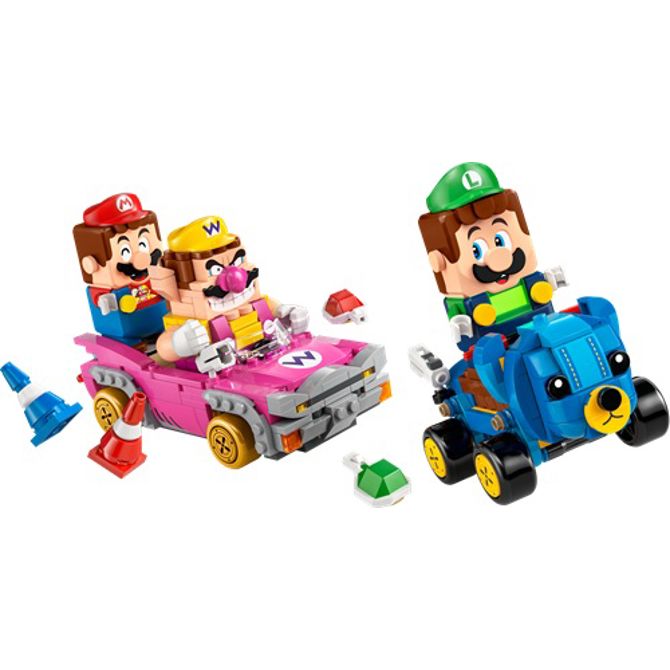 Kocke Lego Super Mario Kart: Mario Kart™ – Wario & King Boo (72038), 512 kock, od .8. let 3