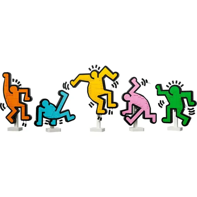 Kocke Lego Art: Keith Haring – Plesne figure (31216) 3