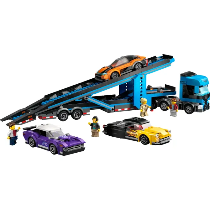 Kocke Lego City: Transportno vozilo za avtomobile z avtomobili (60408) 3