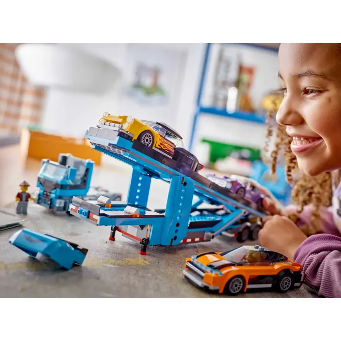 Kocke Lego City: Transportno vozilo za avtomobile z avtomobili (60408) 6