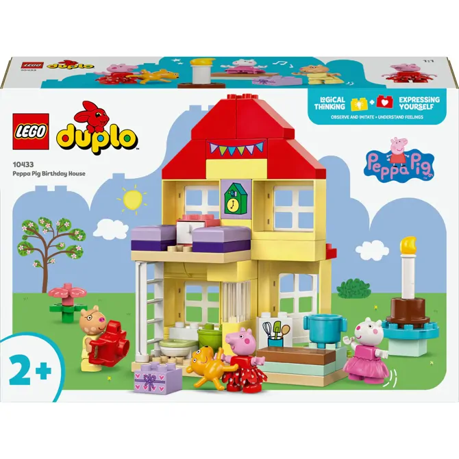 Kocke Lego Duplo Peppa Pig: Pujsa Pepa in rojstni dan (10433) 2