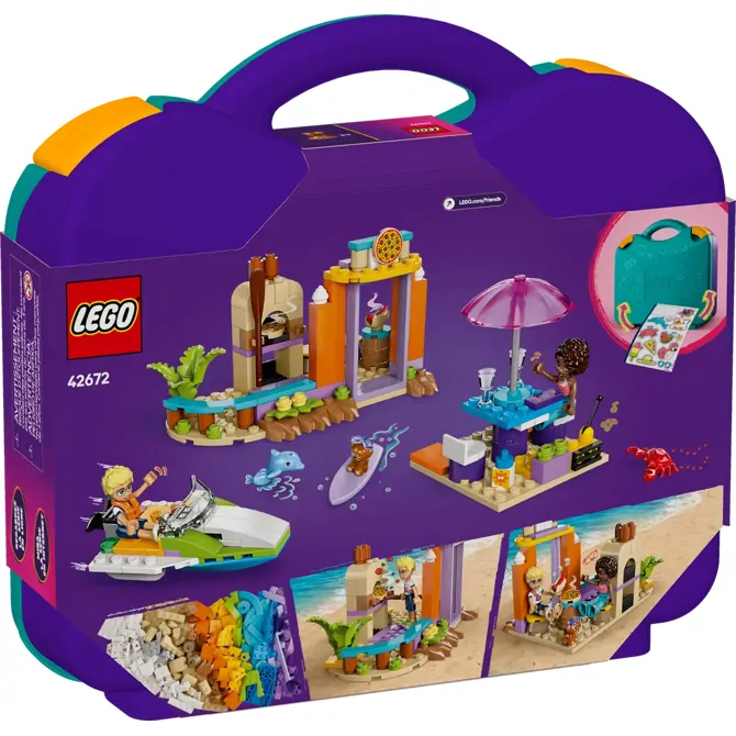 Kocke Lego Friends: Ustvarjalni kovček za na plažo in potovanja (42672) 2