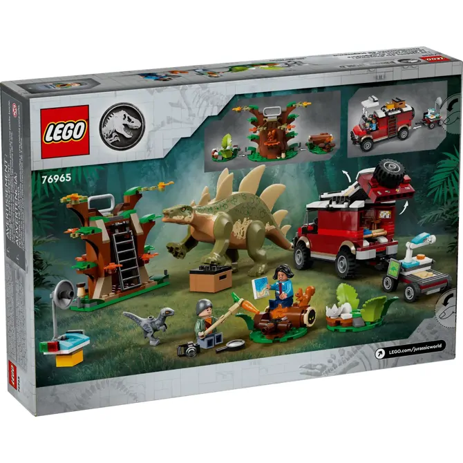 Kocke Lego Jurassic World Naloga dinozavri: odkrij stegozavra (76965) 2