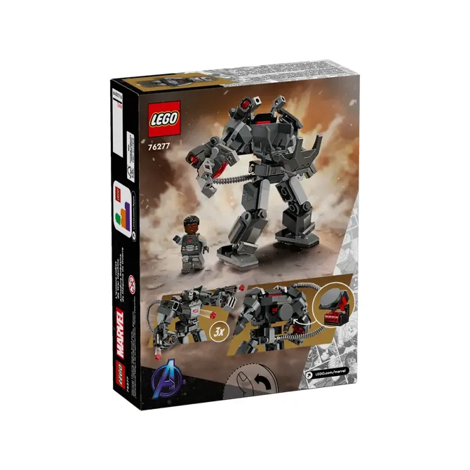 Kocke Lego® Marvel Robotski oklep War Machine (76277) 2