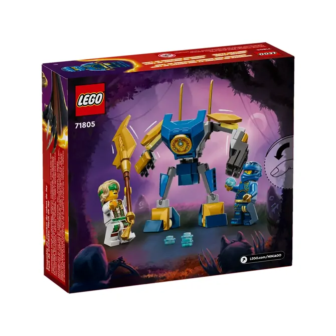 Kocke Lego® Ninjago® Jayev bojni paket z robotskim oklepom (71805) 2