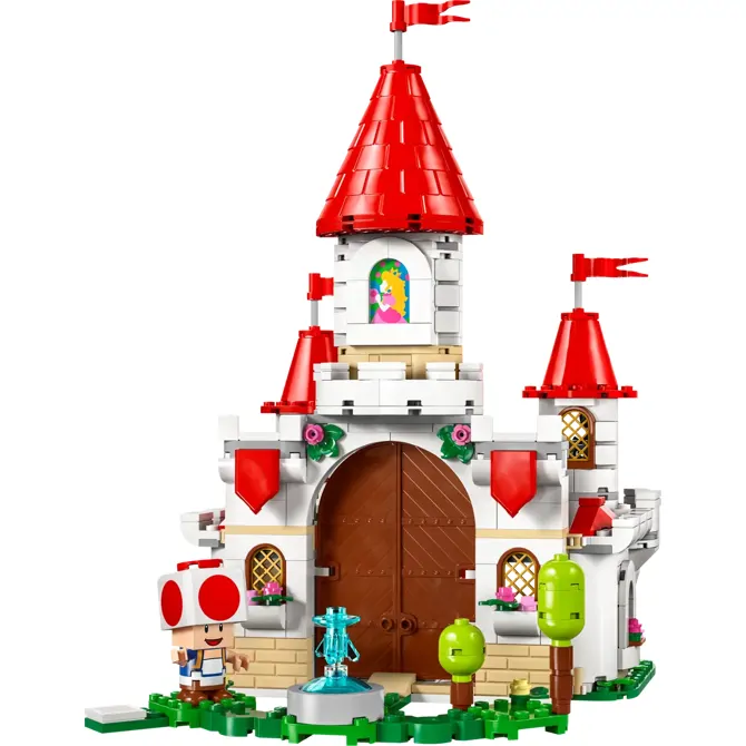 Kocke Lego® Super Mario™ Spopad z Royem na Peachinem™ gradu (71435) 4
