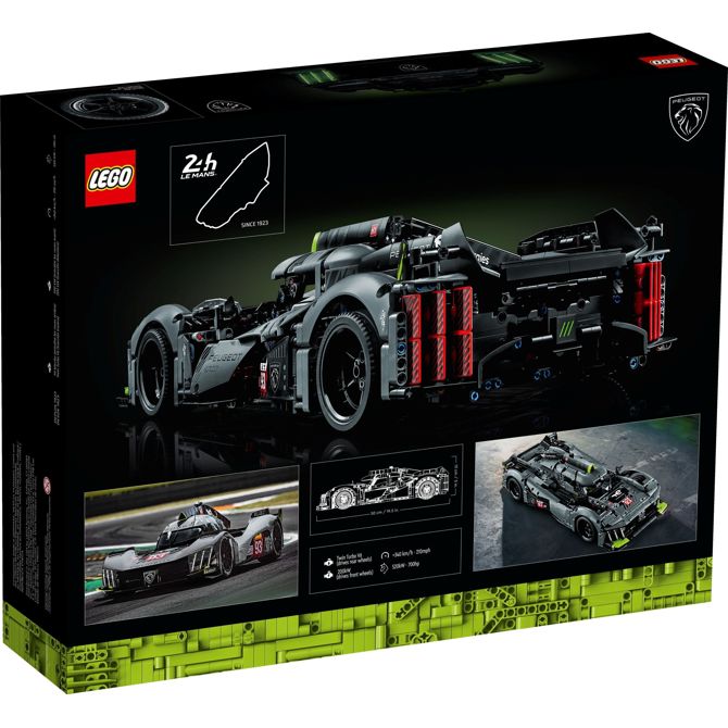 Kocke Lego® Technic™: Peugeot 9X8 24H Le Mans Hybrid Hypercar (42156) 2