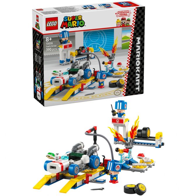 Kocke Lego Super Mario Mario Kart : Toadova garaža  72035 3