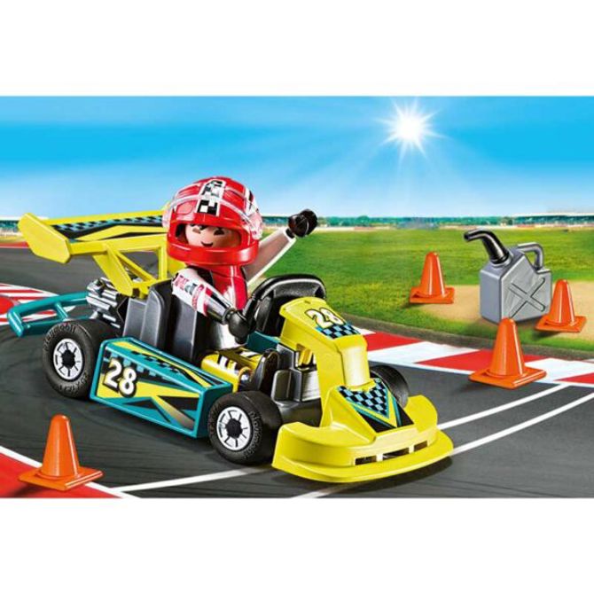 PLAYMOBIL® Action - Voznik gokarta (9322) 2