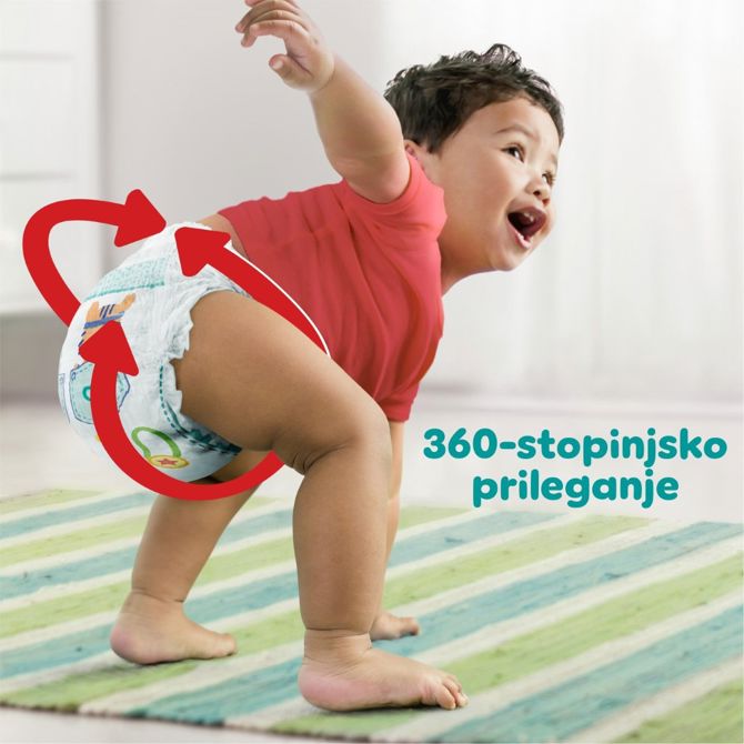 PAMPERS HLACNE PLENICE JUMBOPACK S3 62/1 6