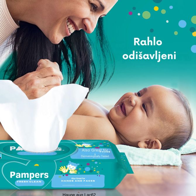 PAMPERS OTR.ROBCKI FRESH 4x52 kos 5