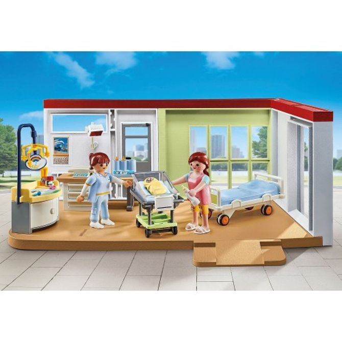 Playmobil Action Heroes Porodnišnica, 62 kos, od 4. let (71616) 2