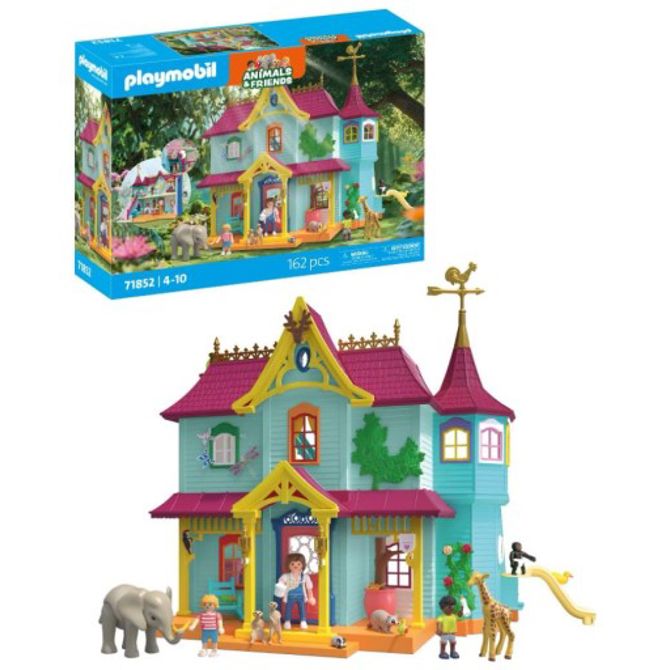 Playmobil Animals&Friends: Barvita živalska vila, 162 kos, od 4. let (71852) 2
