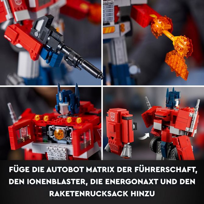 Kocke Lego Icons™: Optimus Prime (10302) 4
