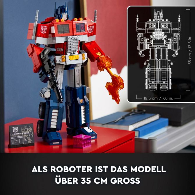 Kocke Lego Icons™: Optimus Prime (10302) 5