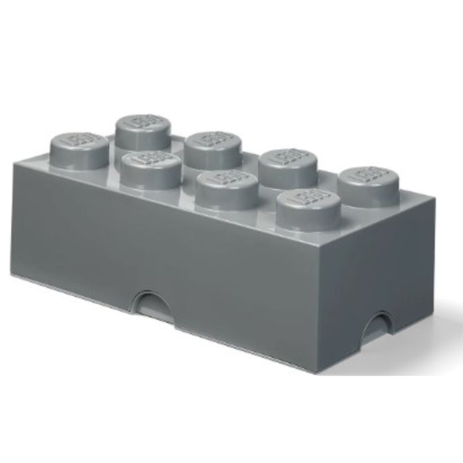 Lego®: Škatla za shranjevanje z gradnikom 8 - Siva (40041754) 2