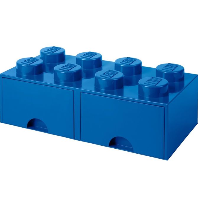 Lego®: Škatla za shranjevanje z gradnikom 8 - Modra (40061731) 4