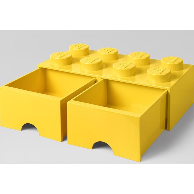 Lego®: Škatla za shranjevanje z gradnikom 8 - Rumena (40061732) 3