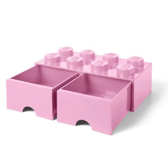 Lego®: Škatla za shranjevanje z gradnikom 8 - Roza (40061738) 3