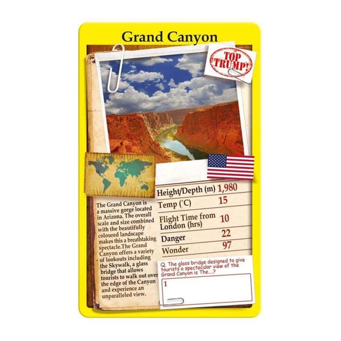 WINNING MOVES WONDERS OF THE WORLD TOP TRUMPS namizna igra 2