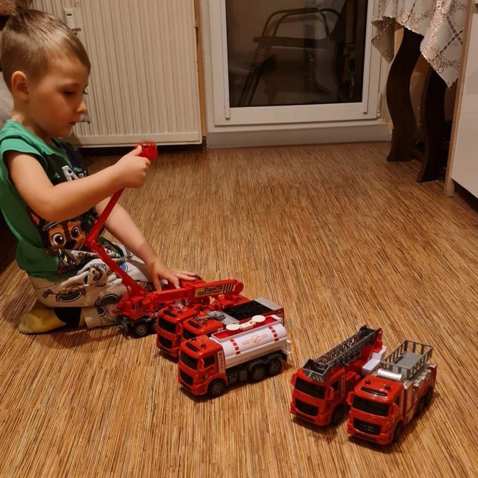 XXL set 6 gasilskih vozil za reševanje 4