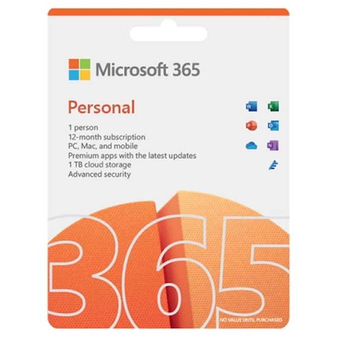 Microsoft 365 Personal, letna naročnina, slovenski jezik QQ2-01761