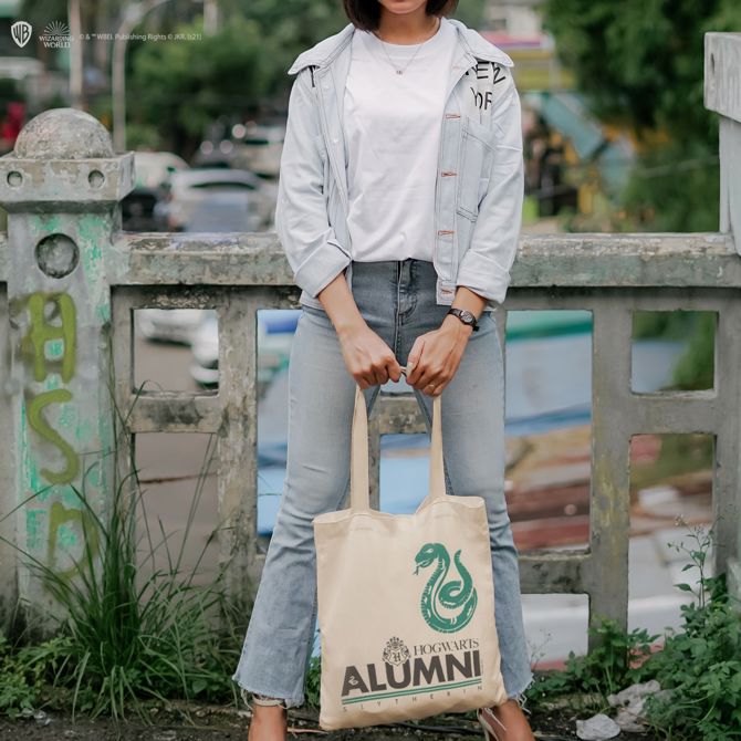 CINEREPLICAS: HARRY POTTER  - TOTE BAG - ALUMNI SLYTHERIN 2