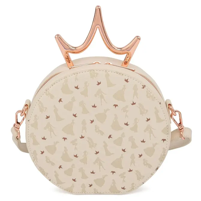 LOUNGEFLY DISNEY ULTIMATE PRINCESS METAL CROWN TORBA 3