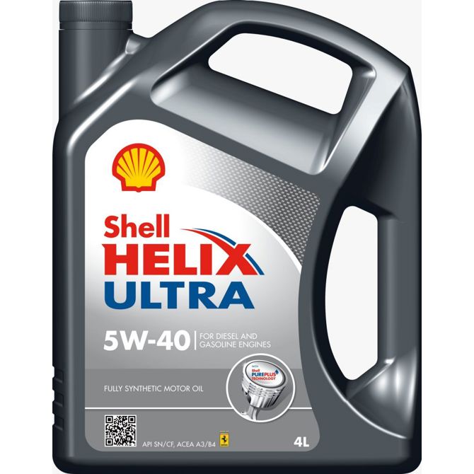 Olje Shell Helix Ultra 5W40, 4 L