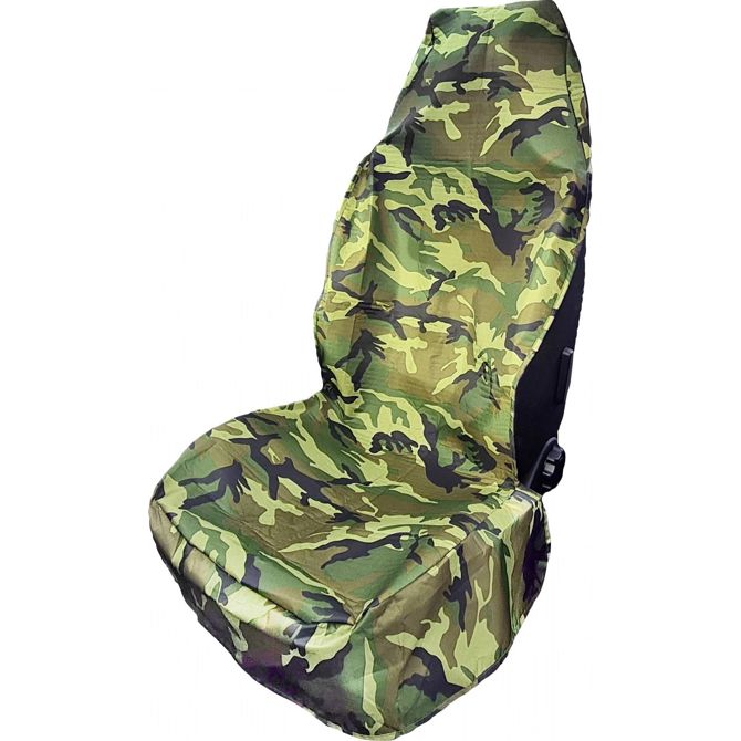 HP Autozubehör 19333 Sitzschoner Camouflage zaščitna prevleka za delavnico  poliester kamuflažno zelena sopotnikov sedež, voznikov sedež