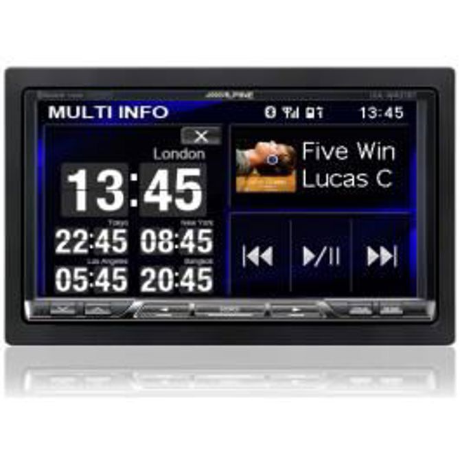 Multimedijski predvajalnik Alpine IXA-W407BT (2-DIN, USB, iPod, BlueTooth)