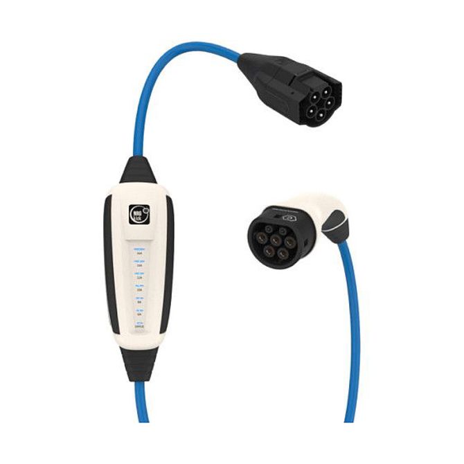 E-polnilnica NRGkick Pure 16A 7,5 m, trifazna, Wi-Fi, Bluetooth, tip 2, IP67/IP69K