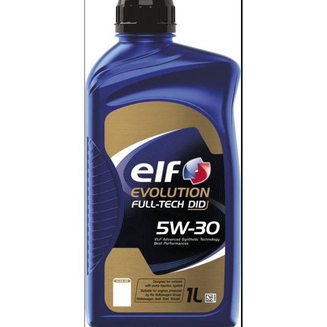 Olje Elf Evolution Fulltech DID 5W30 1L